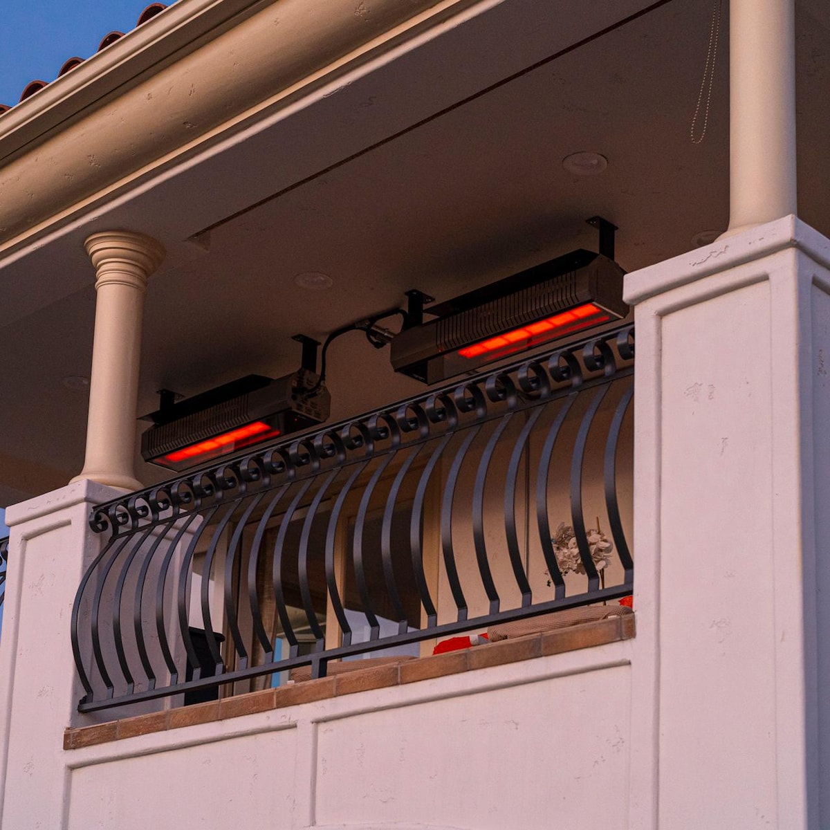 SunStar 48-Inch 35,000 BTU Gas Patio Heater w/ Fixed Mounting Kit, & Heat Shield N7 SGL0