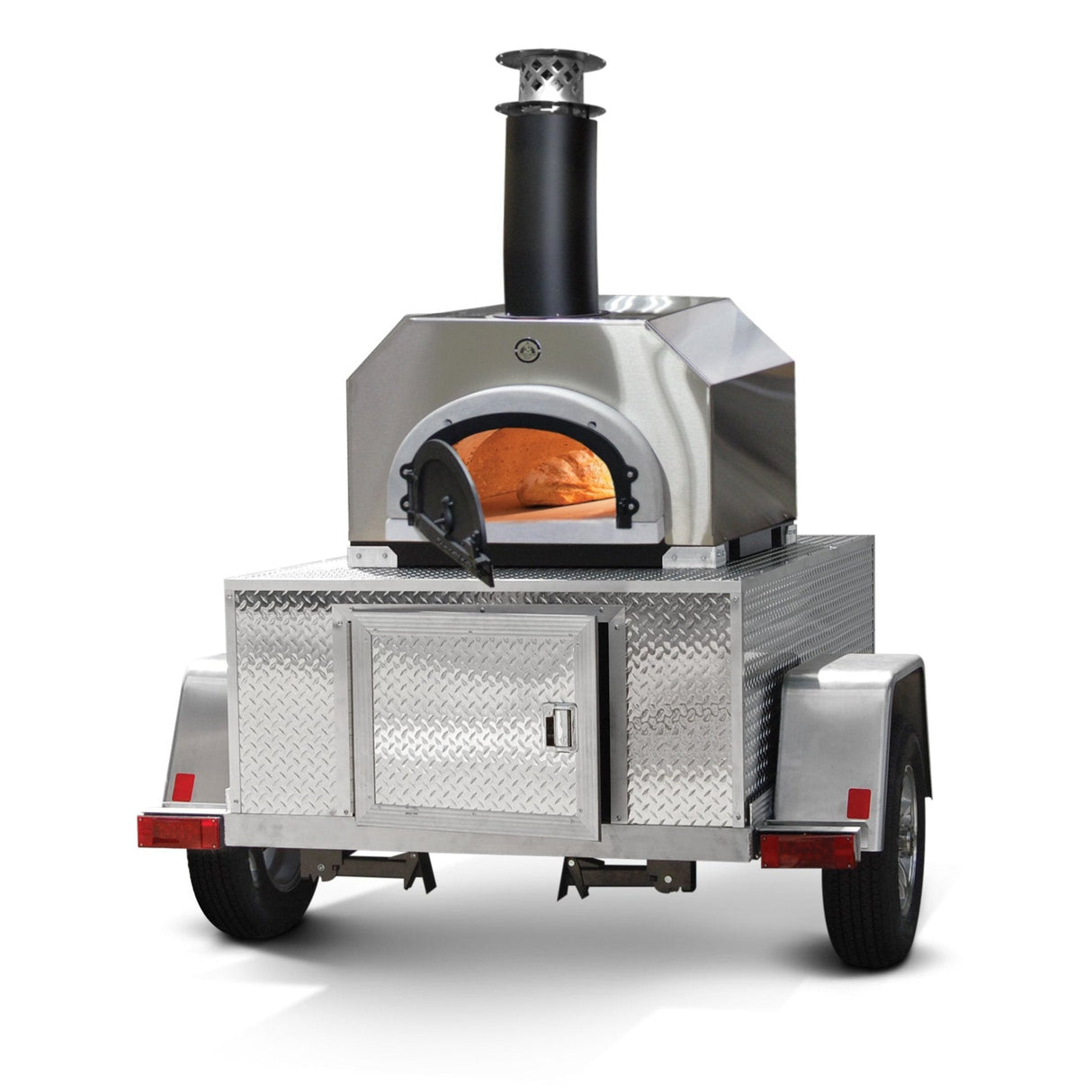 Horno de leña móvil para pizza Chicago Brick Oven CBO-750 Tailgater
