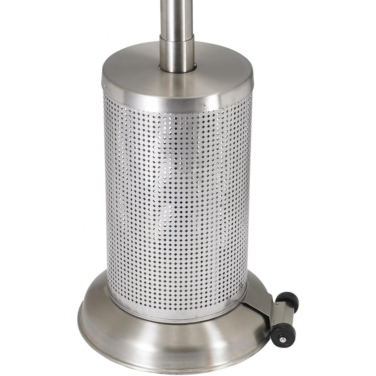Sunglo 40,000 BTU Propane Gas Patio Heater - Model A270SS Stainless Steel - Base Propane Container