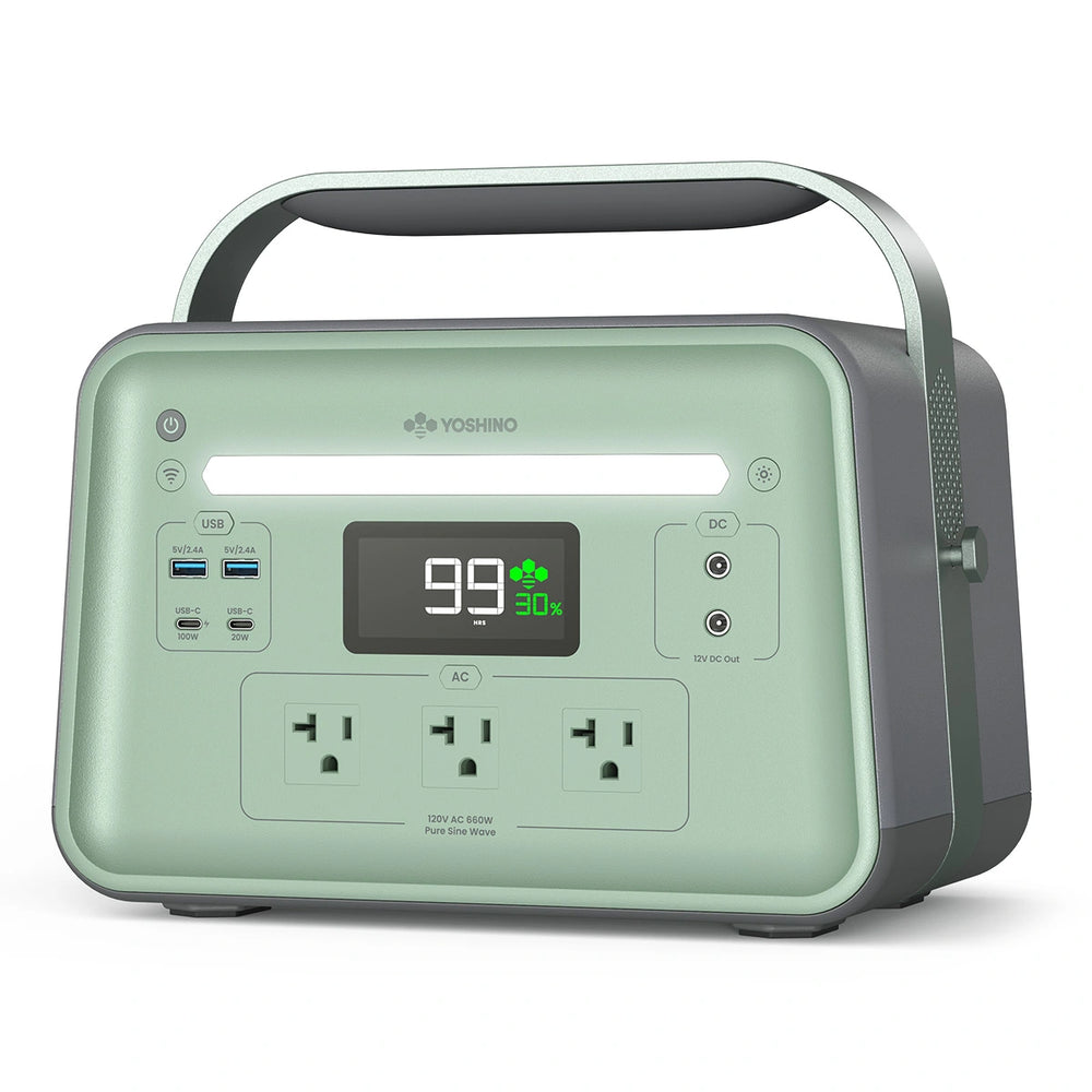 Yoshino B660 Solid-State Portable Power Station – 660W | 602Wh B660