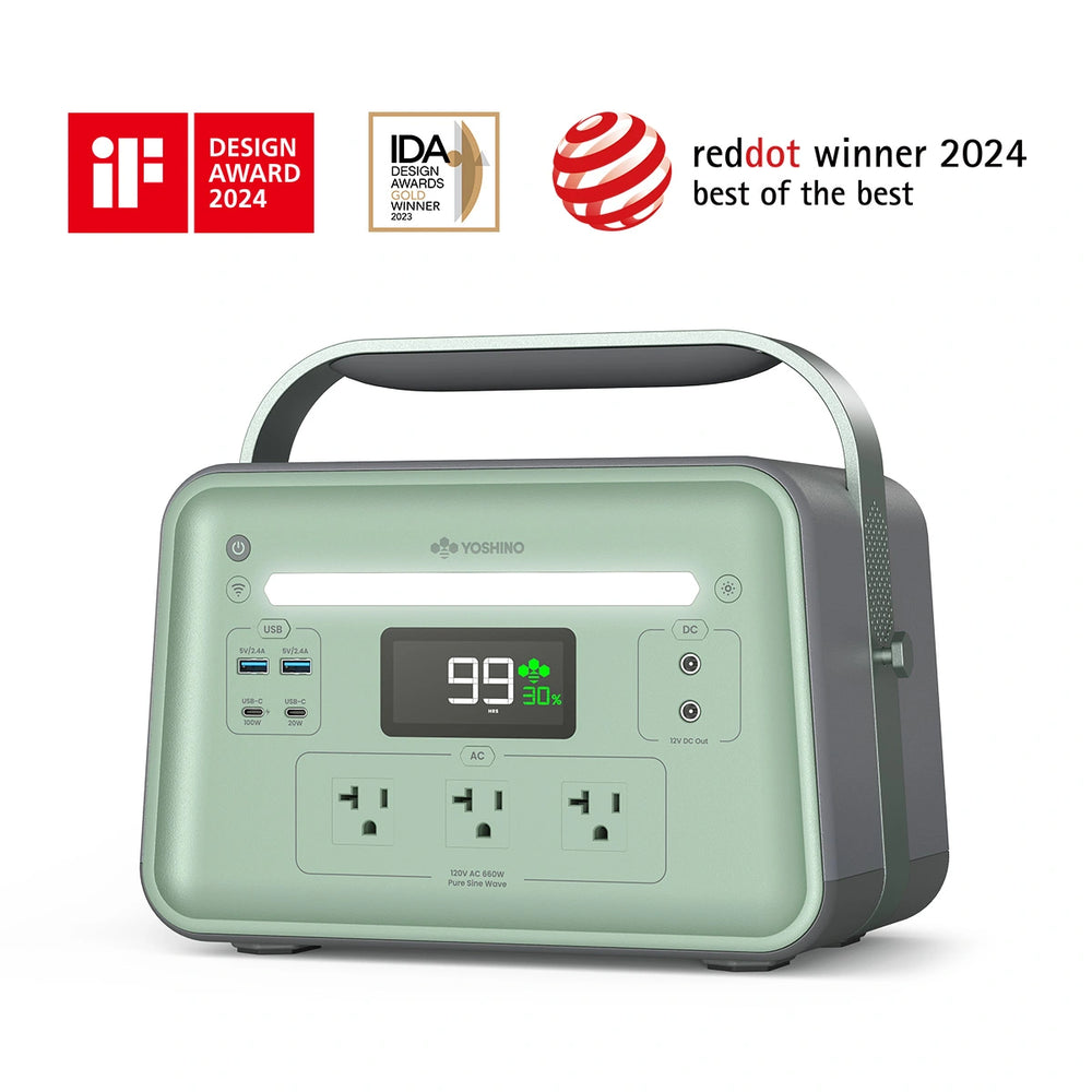 Yoshino B660 Solid-State Portable Power Station – 660W | 602Wh B660