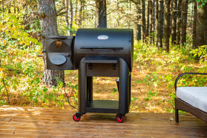 Louisiana Grills LG1200FP Founders Premier 1200 Pellet Grill - 10597 - Lifestyle Display