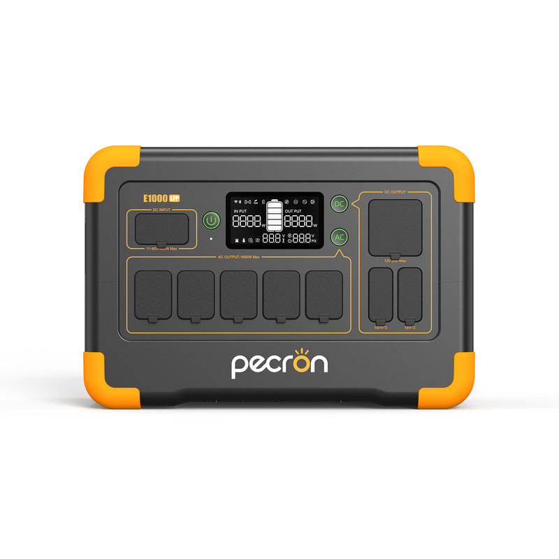 PECRON E1000 LFP Portable Power Station - 1800W, 1024Wh