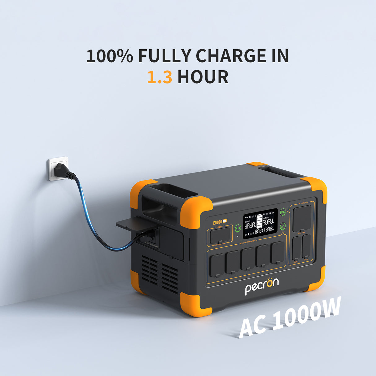 PECRON E1000 LFP Portable Power Station - 1800W, 1024Wh