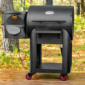 Louisiana Grills LG800FP Founders Premier 800 Pellet Grill - 10595 - Lifestyle View