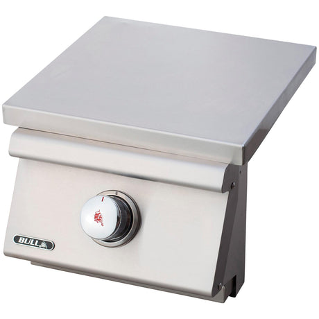 Bull Slide-in Pro Gas Side Burner w/Stainless Steel Lid - 60019