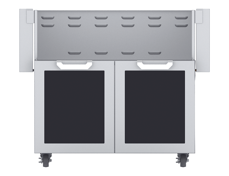 Hestan Double Door Tower Cart For 36-Inch Gas Grill - GCD36-BK