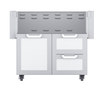 Hestan Double Drawer And Door Tower Cart For 36-Inch Gas Grill - GCR36-WH