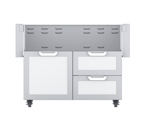 Hestan Double Drawer And Door Tower Cart For 42-Inch Gas Grill - GCR42-WH