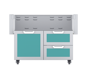 Hestan Double Drawer And Door Tower Cart For 42-Inch Gas Grill - GCR42-TQ