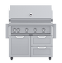 Hestan Double Drawer And Door Tower Cart For 42-Inch Gas Grill - GCR42