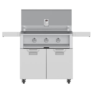 Aspire By Hestan 36-Inch Freestanding Gas Grill With Sear Burner - Steeletto