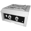 Hestan Built-In Gas Power Burner - 70,000 BTUs - AGPB24-NG-BK