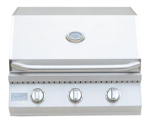 KoKoMo 3 Burner 26-Inch Grill - Stainless Steel - KO-BAK3BG-NG + KO-BAK3BG-C