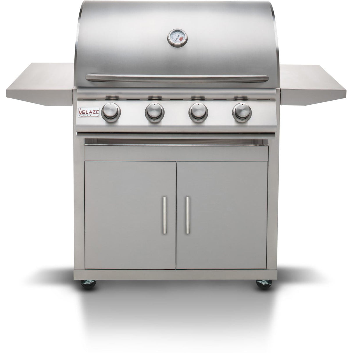 Blaze Prelude LBM 32-Inch 4-Burner Gas Grill BLZ-4LBM-LP + BLZ-4-CART-SC