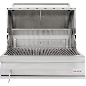 Blaze 32-Inch Charcoal Grill, Built-In, Stainless Steel - BLZ-4-CHAR BLZ-4-CHAR