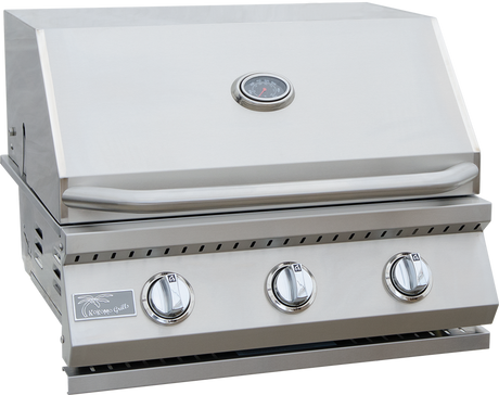 KoKoMo 3 Burner 26-Inch Grill - Stainless Steel - KO-BAK3BG-NG