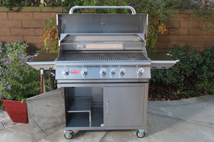 Brahma 38-Inch 5-Burner Stainless Steel Gas Grill - 57569