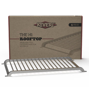 Keveri H1 Rooftop Stainless Steel Exterior Rack, 304 Stainless Steel, Heat Resistant, Cooling and Prepping Rack