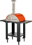 WPPO Karma 25-Inch Colored Wood-Fired Oven w/Cart - WKK-01S-WS-ORANGE