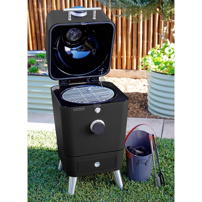 Kamado Charcoal Grill Everdure by Heston 4K with Electric Ignition HBCE4KBUS