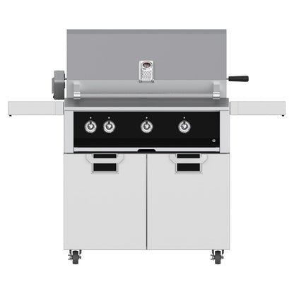 Aspire By Hestan 36-Inch Freestanding Gas Grill With Sear Burner & Rotisserie  - Stealth