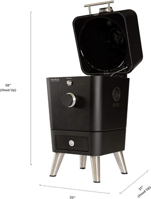 Kamado Charcoal Grill Everdure by Heston 4K with Electric Ignition HBCE4KBUS