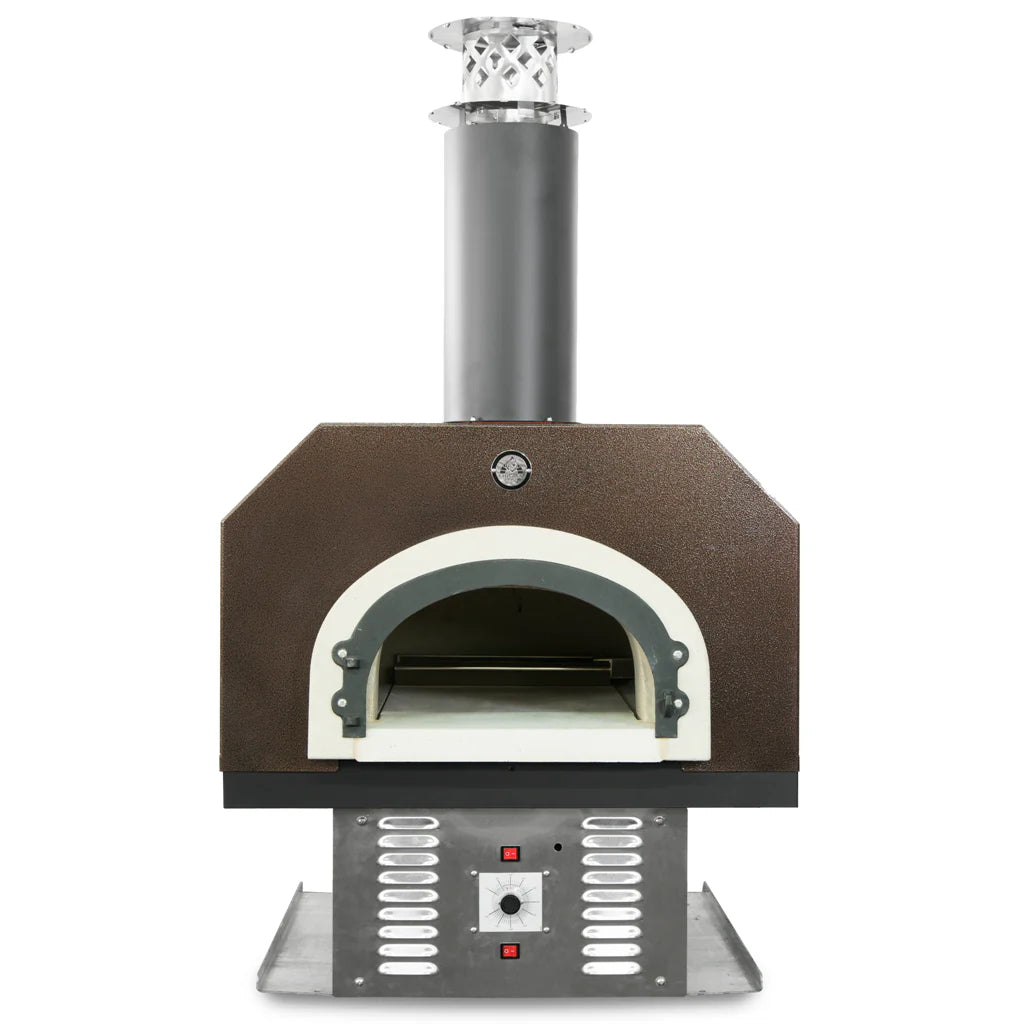 Chicago Brick Oven CBO-750 Hybrid Gas & Wood Fired Countertop Residential Pizza Oven CBO-O-CT-750-HYB-NG-CV-R-3K