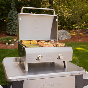 Cuisinart CGG-306 Chef's Style Portable Propane Tabletop Grill - CGG-306