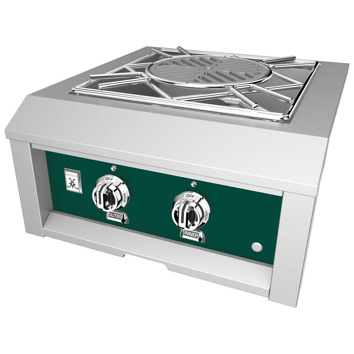 Hestan Built-In Gas Power Burner - 70,000 BTUs - AGPB24-NG-GR