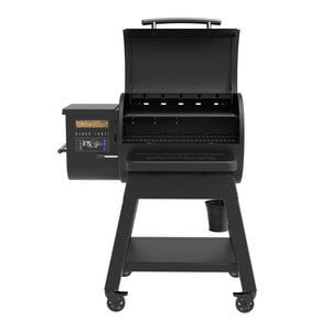 Louisiana Grills - 10638 - LG0800BL Black Label Series Pellet Grill - Open