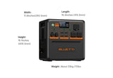 BLUETTI AC240P Portable Power Station – 2,400W Power, 1,843Wh Capacity P-AC240P-US-GY-BL-010