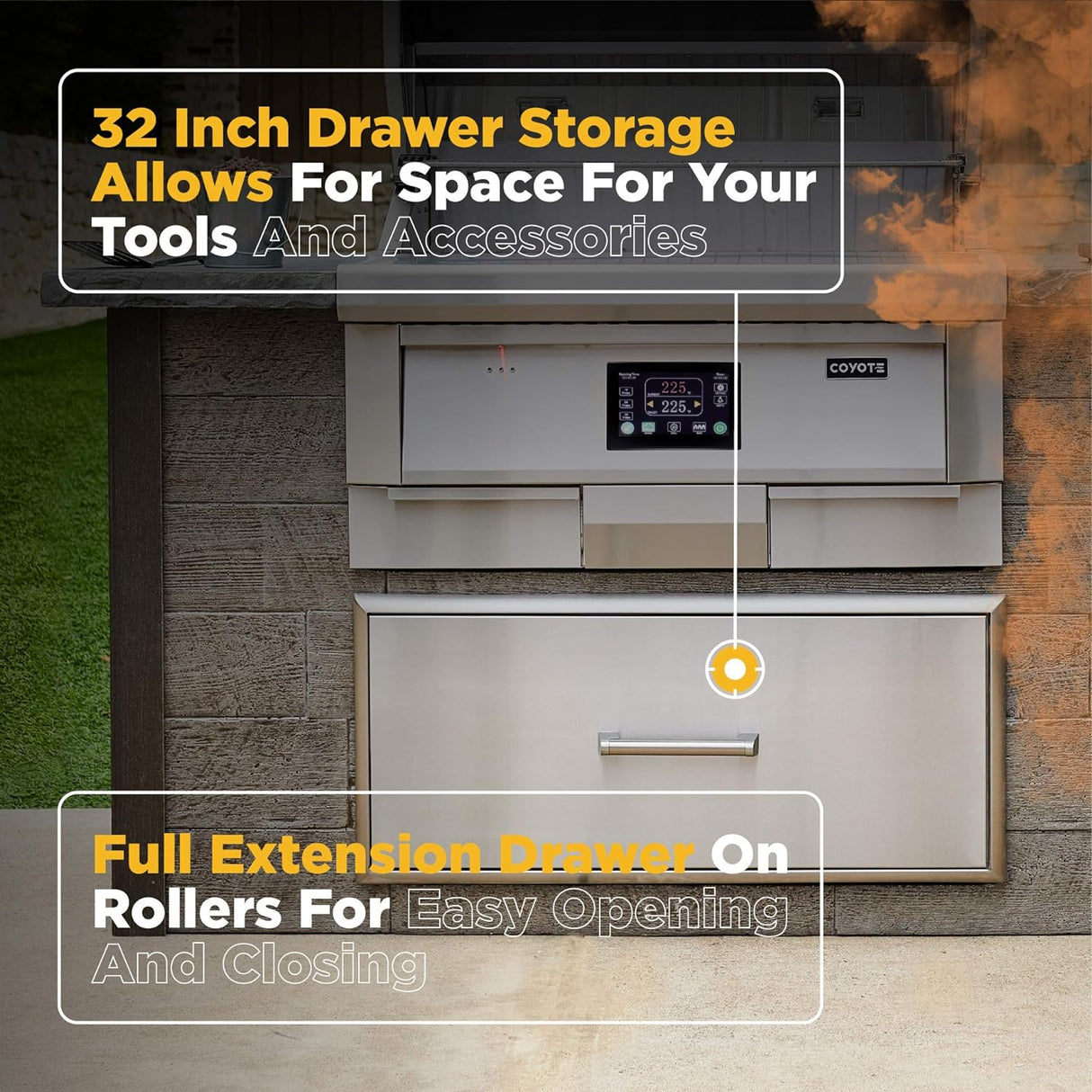 Coyote Cabinet Drawer CSSD