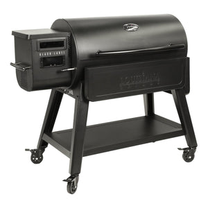 Louisiana Grills - 10640 - LG1200BL Black Label Series Pellet Grill - Angled Left