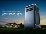 Anker SOLIX F3800 Portable Power Station - 3840Wh | 6000W