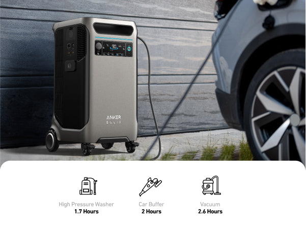 Anker SOLIX F3800 Portable Power Station - 3840Wh | 6000W