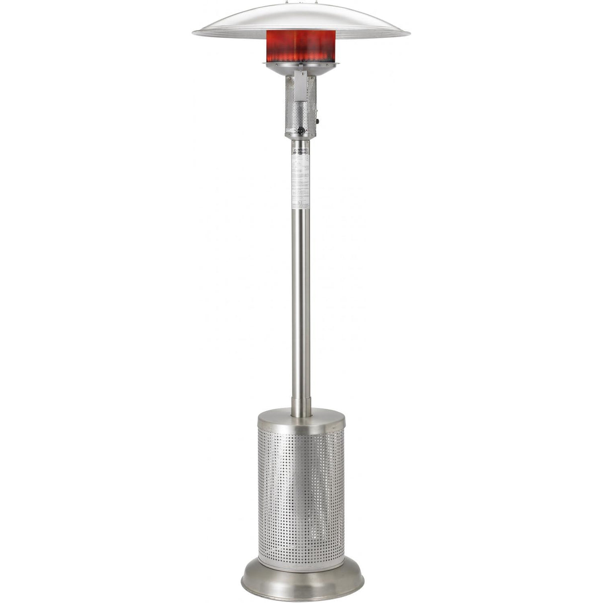 Sunglo 40,000 BTU Propane Gas Patio Heater - Model A270SS Stainless Steel - Main Image 