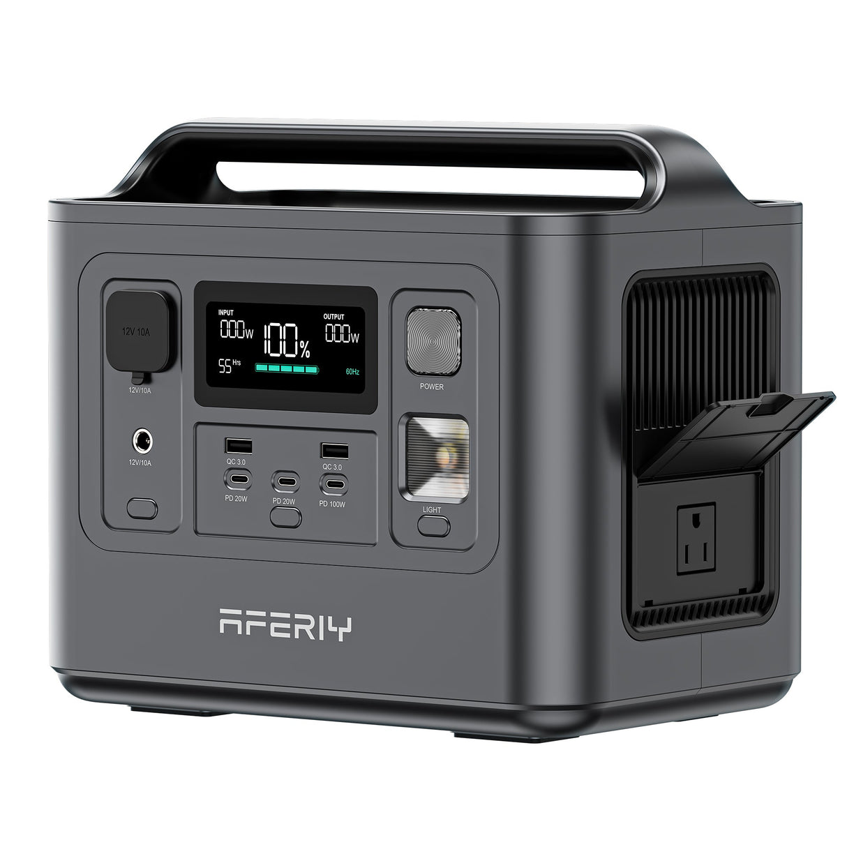 AFERIY P010 Portable Power Station 800W 512Wh | Reliable Backup Power AF-P010