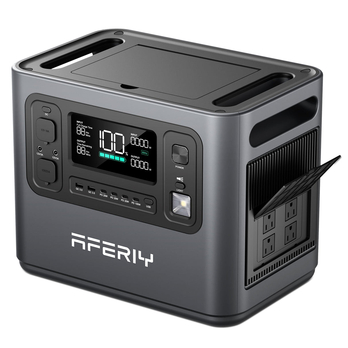 AFERIY P110-D Portable Power Station | 1200W 960Wh LiFePO4 Battery AF-P110-D