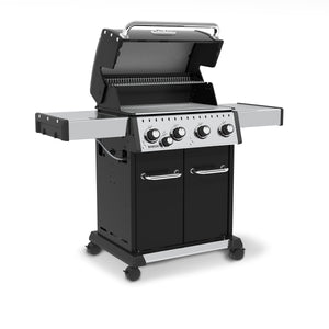 Broil King Baron S 440 PRO IR 4-Burner Freestanding Gas Grill - with Infrared Side Burner - BK875227