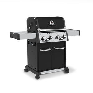 Broil King Baron 490 PRO Freestanding Grill, 4-Burner w/Side Burner & Rotisserie - BK875247