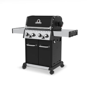 Broil King Baron 490 PRO Freestanding Grill, 4-Burner w/Side Burner & Rotisserie - BK875247