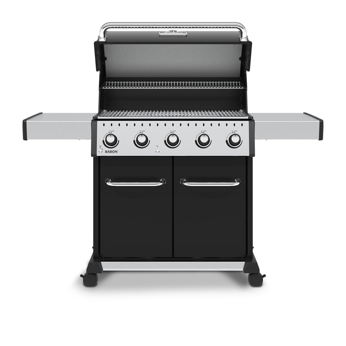 Broil King Baron 520 PRO Freestanding Grill, 5-Burner w/Side Burner - BK876217