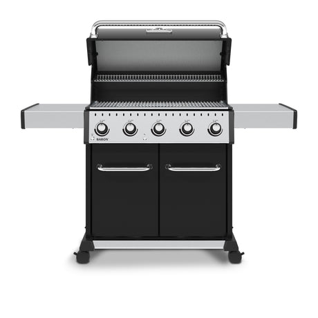 Broil King Baron 520 PRO Freestanding Grill, 5-Burner w/Side Burner - BK876217