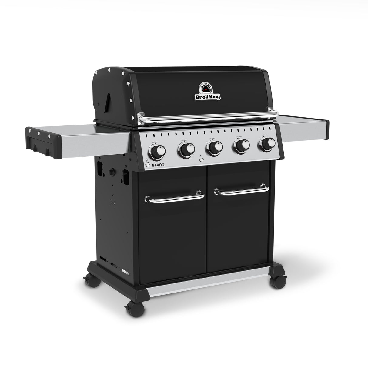 Broil King Baron 520 PRO Freestanding Grill, 5-Burner w/Side Burner - BK876217