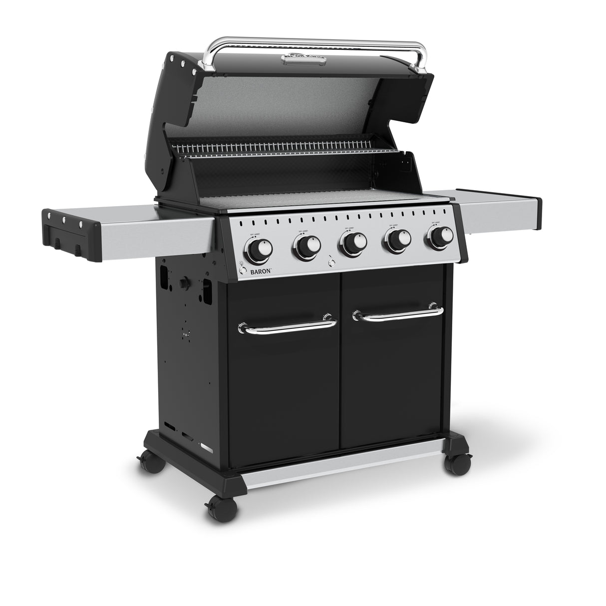 Broil King Baron 520 PRO Freestanding Grill, 5-Burner w/Side Burner - BK876217