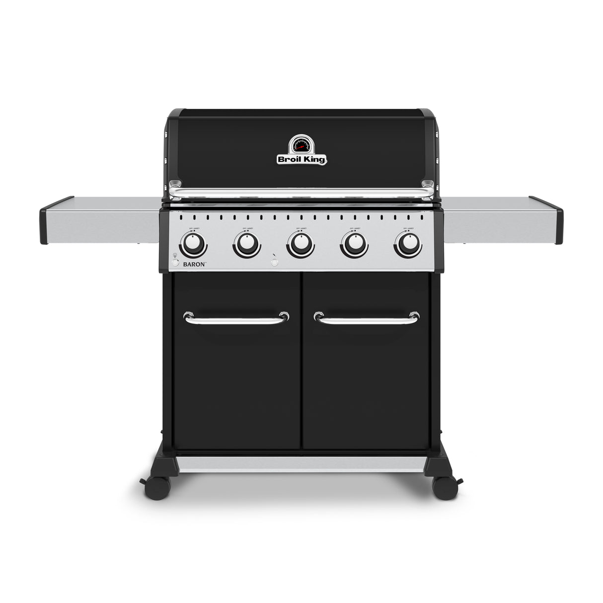 Broil King Baron 520 PRO Freestanding Grill, 5-Burner w/Side Burner - BK876217