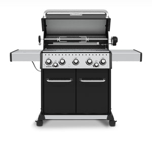 Broil King Baron 590 PRO Freestanding Gas Grill - 5-Burner w/Rotisserie & Side Burner - BK876247