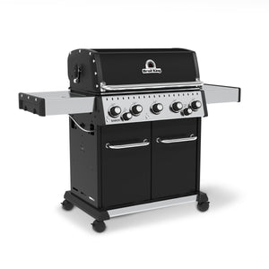 Broil King Baron 590 PRO Freestanding Gas Grill - 5-Burner w/Rotisserie & Side Burner - BK876247