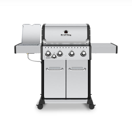 Broil King Baron S 440 PRO IR 4-Burner Grill - w/Infrared Side Burner - BK875927